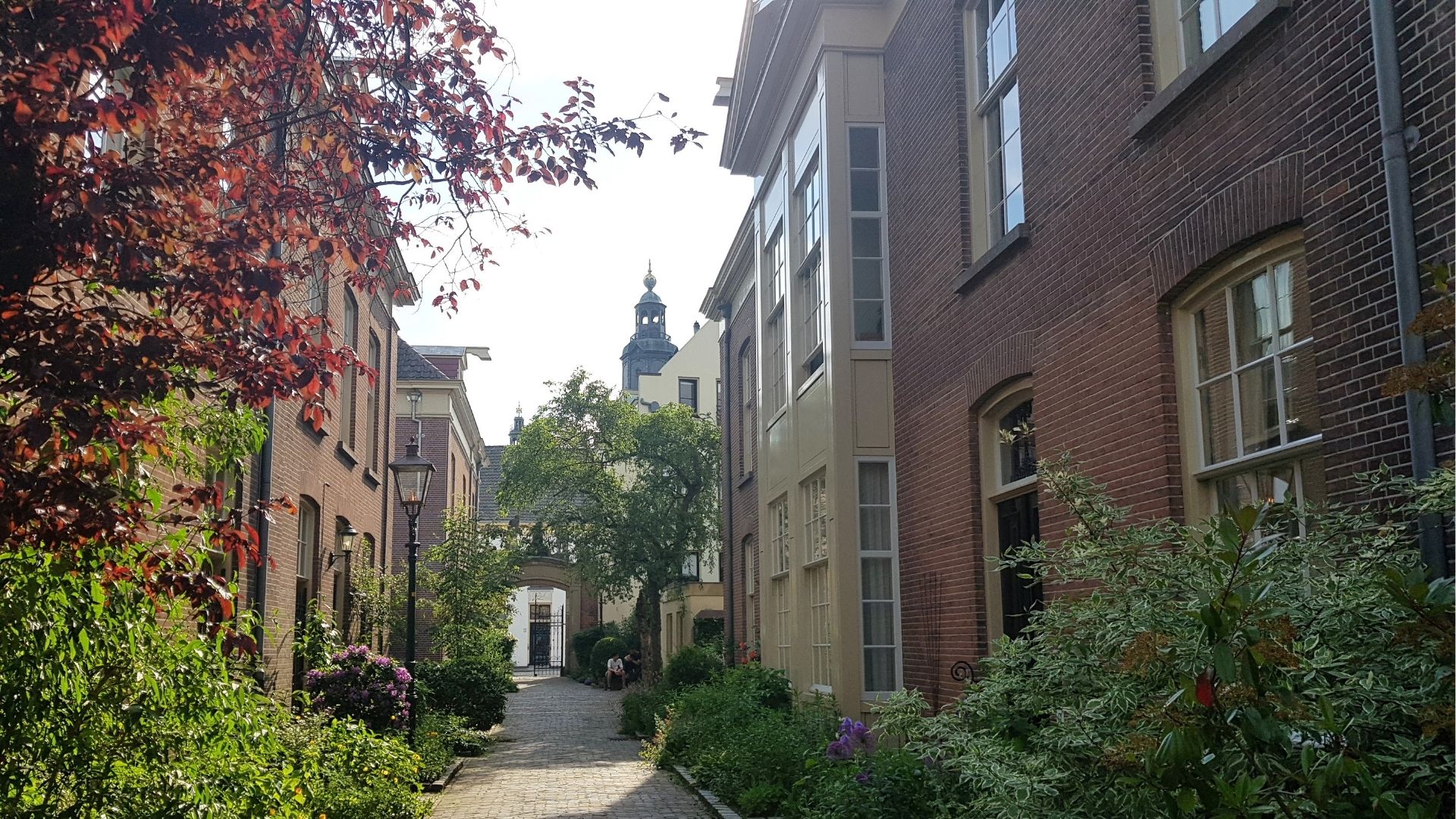 Straatjes en steegjes in het historische centrum van Zutphen